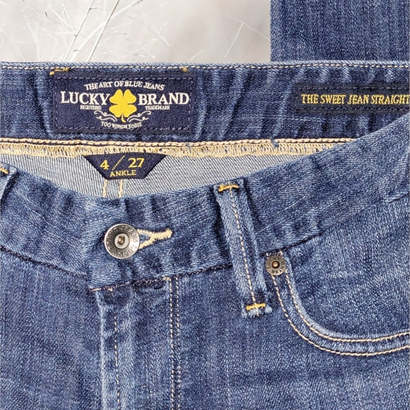 NWOT Lucky Brand The Sweet Jean straight Sz 4A - Picture 4 of 9